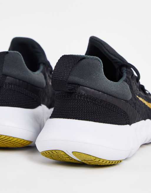 Nike Running Free Run Next Nature trainers in black ASOS
