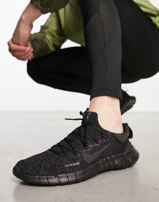 Nike free shop run 5.0 noir