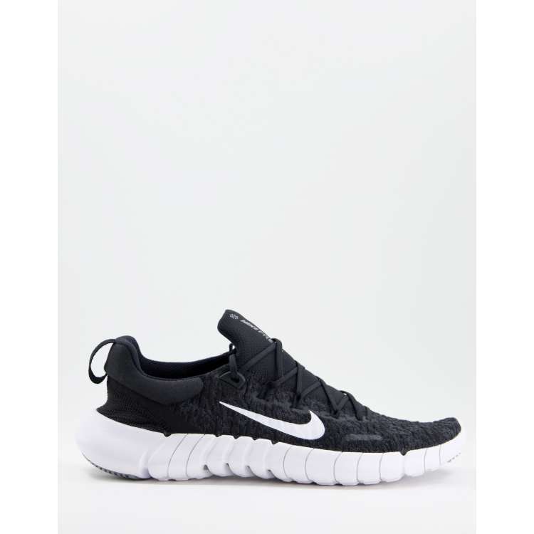 Mooie jurk Artiest vertaler Nike Running Free Run 5.0 sneakers in black | ASOS