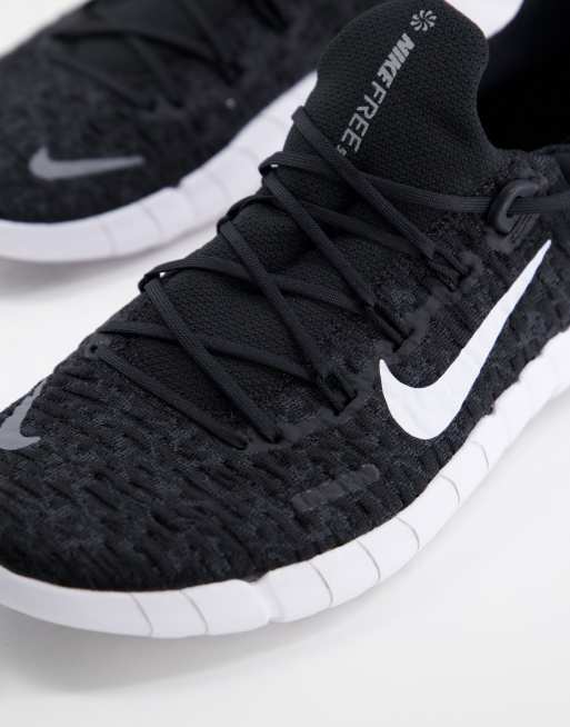 Vænne sig til Ægte vegne Nike Running Free Run 5.0 sneakers in black | ASOS