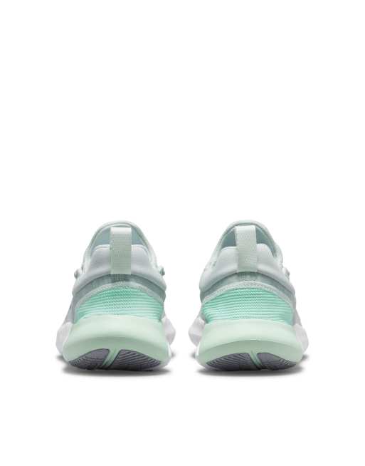 Nike free run womens mint green best sale