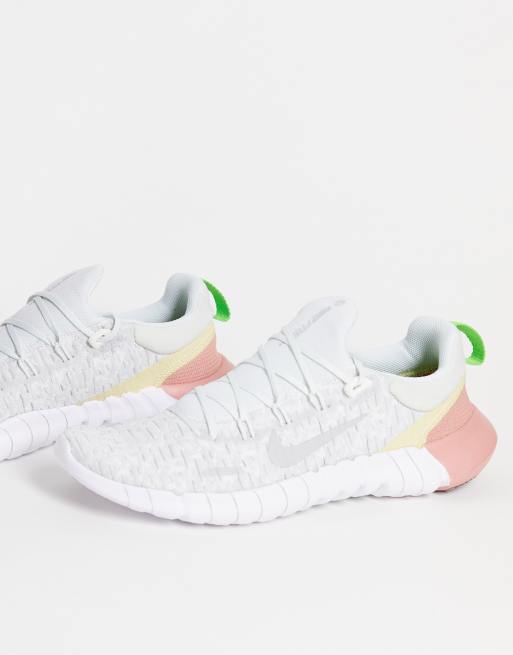 Nike free best sale rn off white