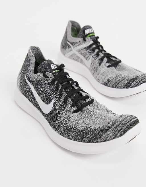 Nike free rn flyknit hotsell 2017 grey