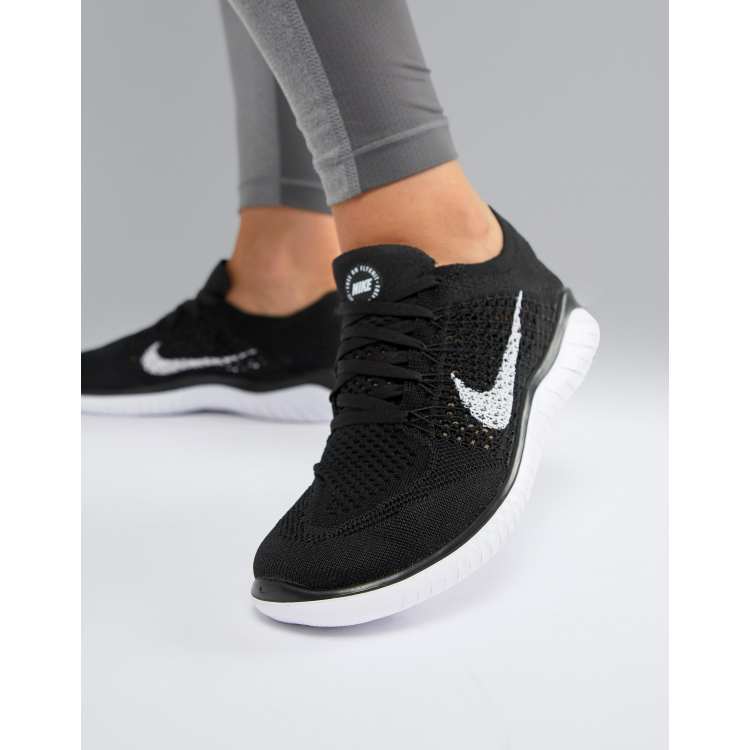 Nike free clearance runners black womens