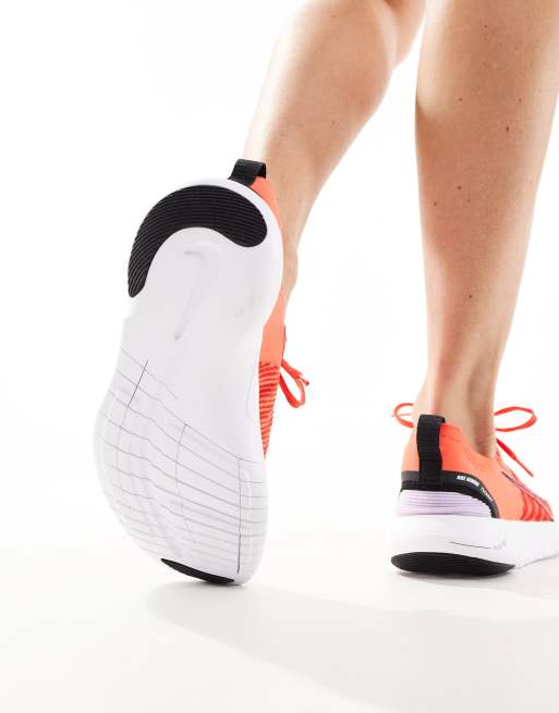 Nike Running Free Run NN sneakers in bright red