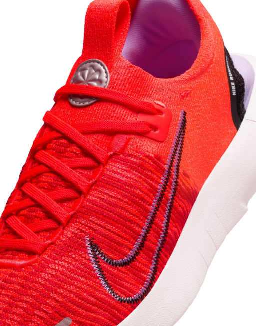 Nike Running Free Run NN trainers in crimson red