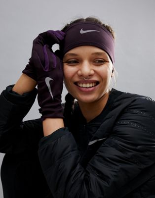 Nike Running Headband And Glove Set | ASOS