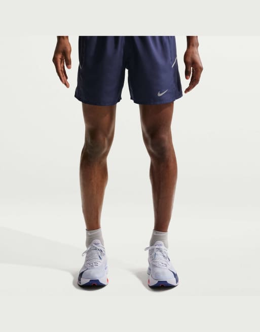 Nike Running Homme Miler Dri-FIT short 2-en-1 5 pouces bleu, 2 de 4