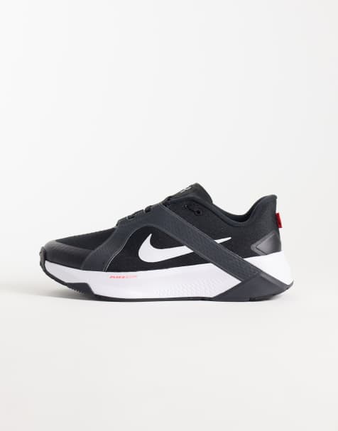Nike Running Hybrid sneaker in black and white - view 1