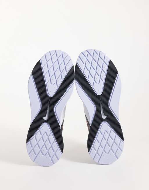 Nike Running Hybrid sneaker in white with black and red details, 5 of 5