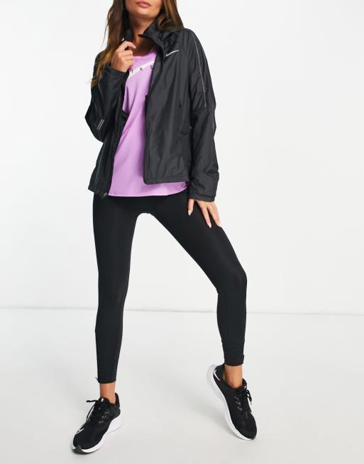 Nike essential packable hooded running jacke hot sale