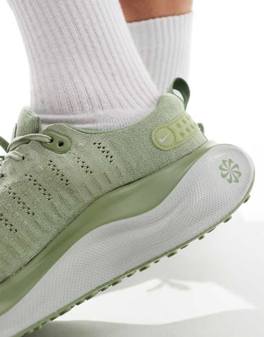 NIKE Infinity Run 4 グレー/グリーン26.5cm Amazon | [ナイキ] インフィニティラン 4 W INFINITYRUN 4