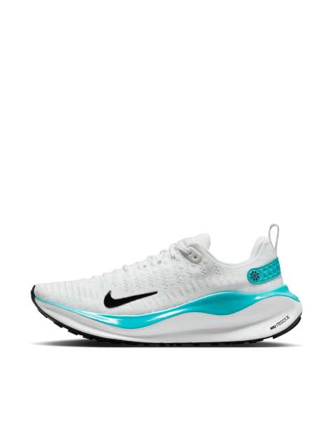 Nike Running Infinity Run 4 sneakers in white and blue - view 1