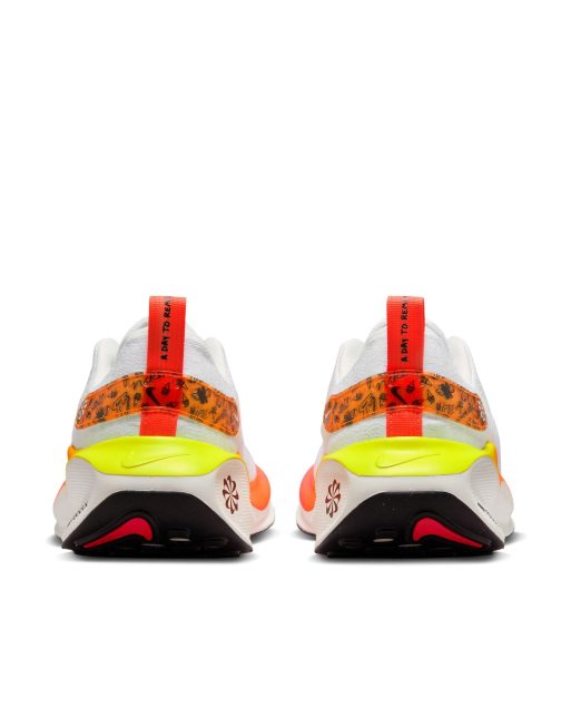 Nike Running Infinity Run X sneakers in white and orange ombre ASOS