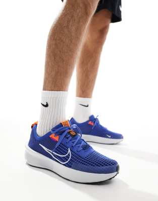 Interact Run sneakers in blue and white