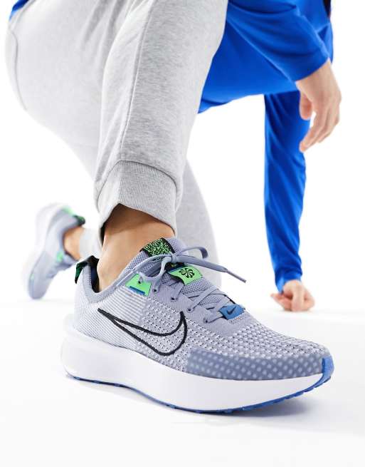 Nike Running Interact Run sneakers in gray ASOS