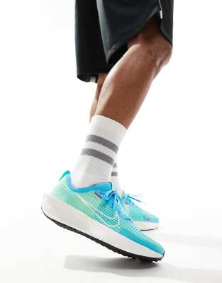 Nike Running Interact Run Trainers In Blue