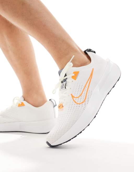 Nike womens running shoes orange best sale