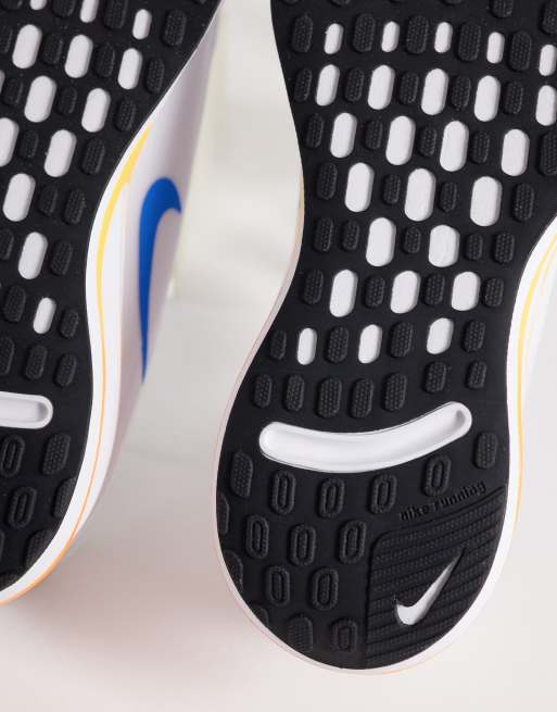 Nike Running – Journey – Biało-pomarańczowe buty sportowe do biegania, 3 z 5