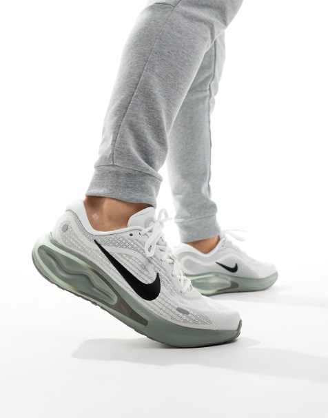 Nike Running - Journey Run - Baskets - Blanc et vert clair - view 1