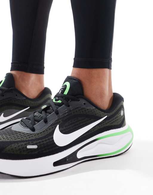 Nike Running - Journey Run - Baskets de course - Noir et vert , 5 de 5