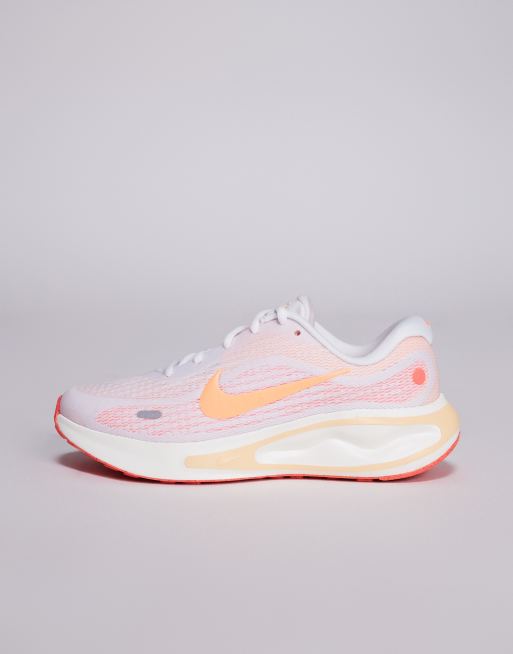 Nike Running - Journey Run - Råhvide og orange sneakers, 2 af 5