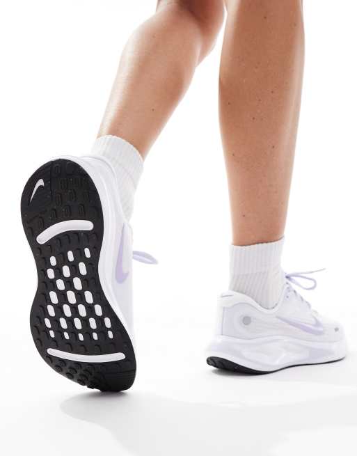 Nike Running - Journey Run - Sneakers bianche e lilla, 2 di 5