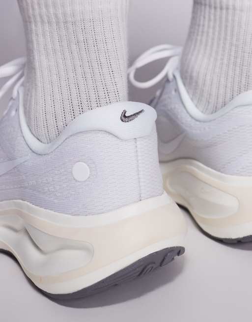Nike Running - Journey Run - Sneakers bianco sporco, 3 di 5
