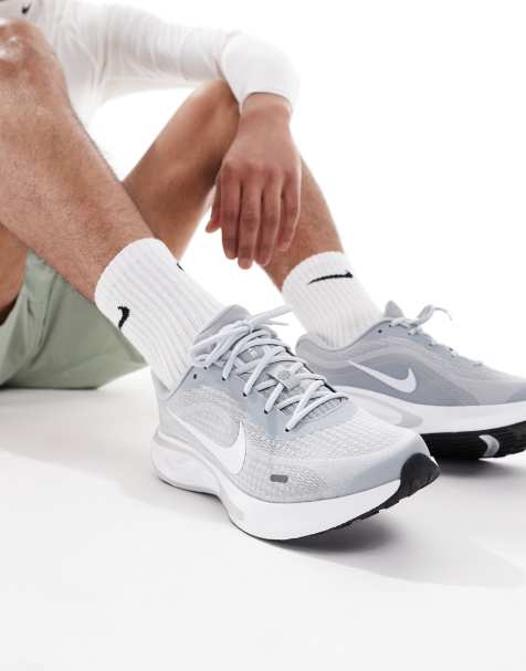 Nike Running Journey Run sneakers in gray and white - view 1