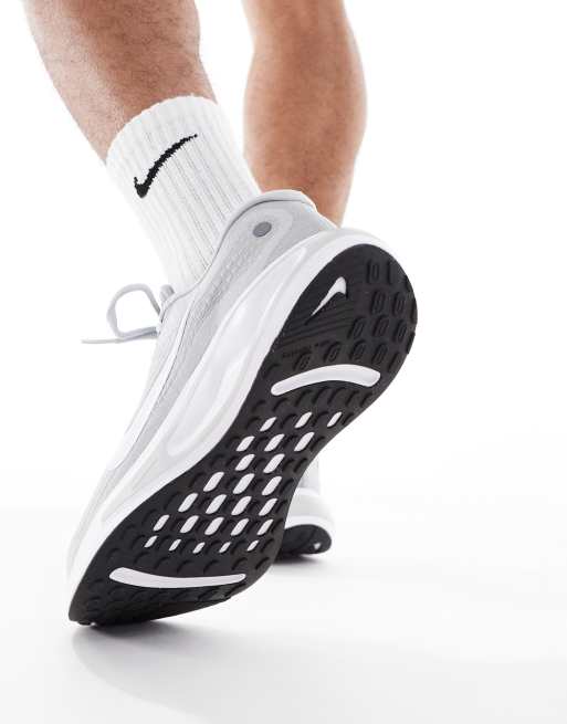 Nike White and Light Gray Unisex Running Sneakers Nike Men main image 2
