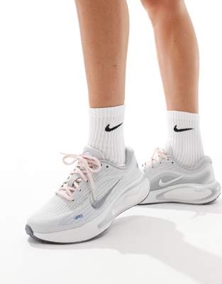 asos Nike Running Journey Run trainers in grey