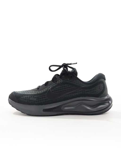 Nike Running Journey Run trainers in triple black ASOS