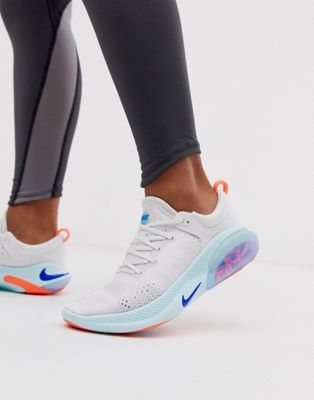 nike running joyride trainers in white