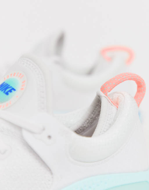 Running joyride trainers in white sale