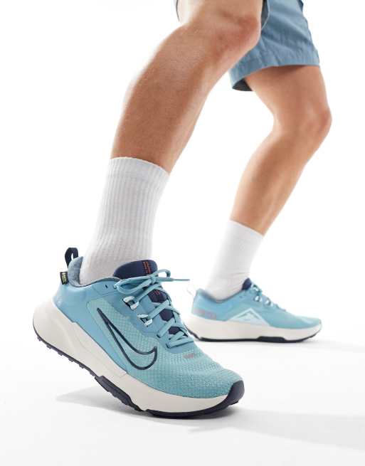 Nike Running - Juniper Trail 2 GORE-TEX - Sneakers i lyseblå, 5 af 5