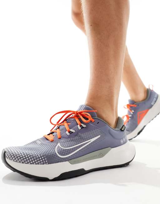 Nike Running Juniper Trail 2 GORE TEX sneakers in gray ASOS