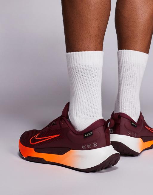 Nike Running Juniper Trail 2 Gore-TEX trainers in burgundy, 5 of 5