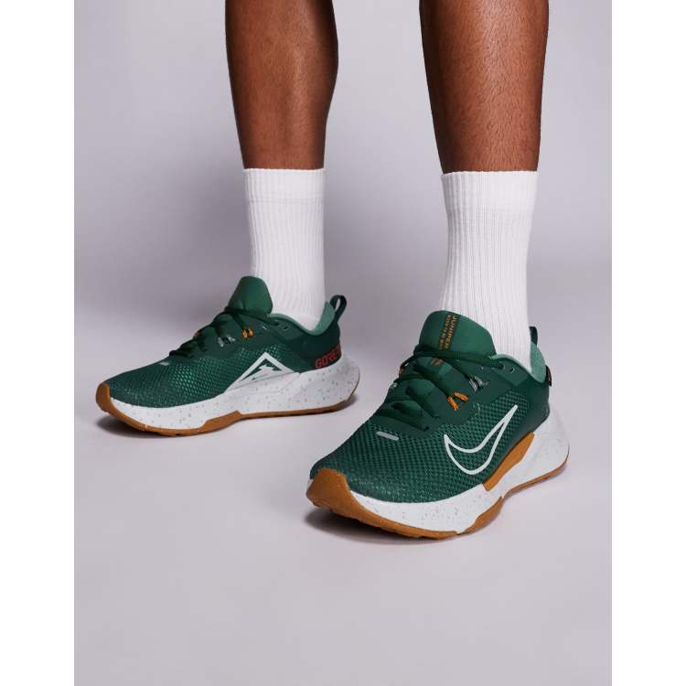 Nike Running Juniper Trail Gore-TEX trainers in green ASOS