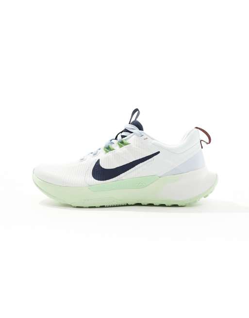 Nike Running – Juniper Trail 2 NN – Biało-zielone buty sportowe, 2 z 5