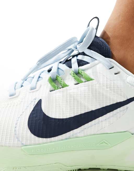 Nike Running – Juniper Trail 2 NN – Biało-zielone buty sportowe, 5 z 5