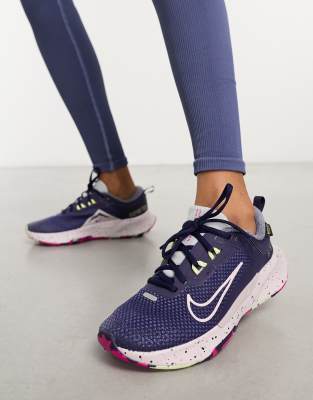 Nike Running - Juniper Trail 2 - Sneaker in Grau und Lila