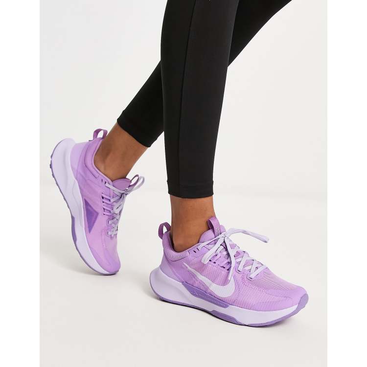 Nike Running Juniper Trail 2 Sneakers in paars ASOS