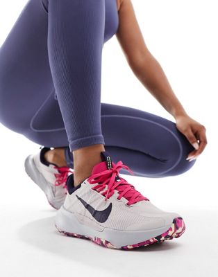 Nike Running Juniper Trail 2 trainers in purple and fierce pink | ASOS
