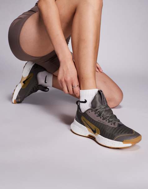 Nike Running – Juniper Trail 3 – Brązowe buty sportowe - view 1