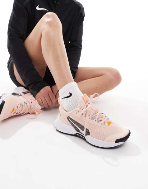 Nike Running - Juniper Trail 3 - Pink og hvide sneakers - view 1