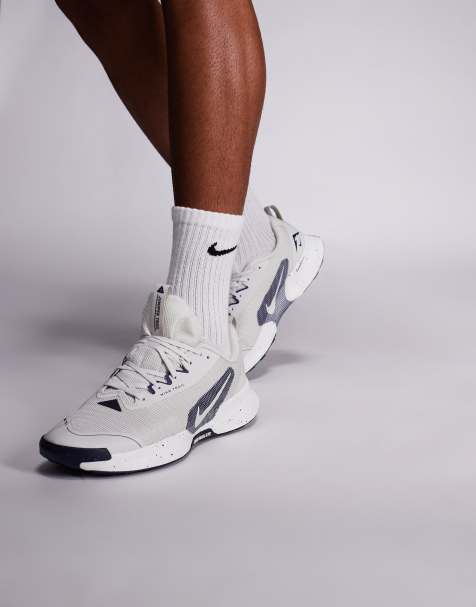Nike Running Juniper Trail 3 sneakers in beige and navy - view 1