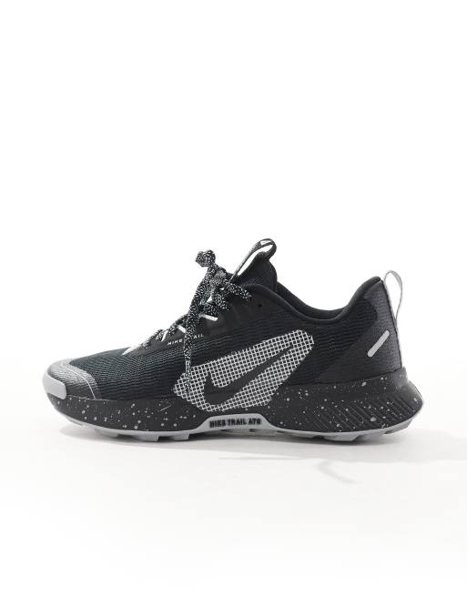 Nike Running Juniper Trail 3 sneakers in black ASOS