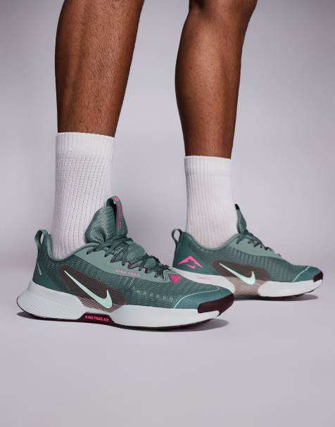 Nike Running - Juniper Trail 3 - Sneakers in groen - view 1