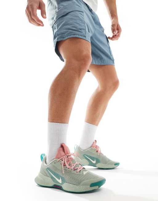 Nike Running - Juniper Trail 3 - Sneakers in lichtgroen