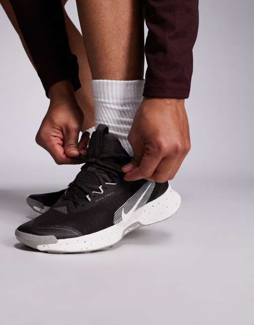 Nike Running - Juniper Trail 3 - Sneakers nere e bianche, 4 di 5